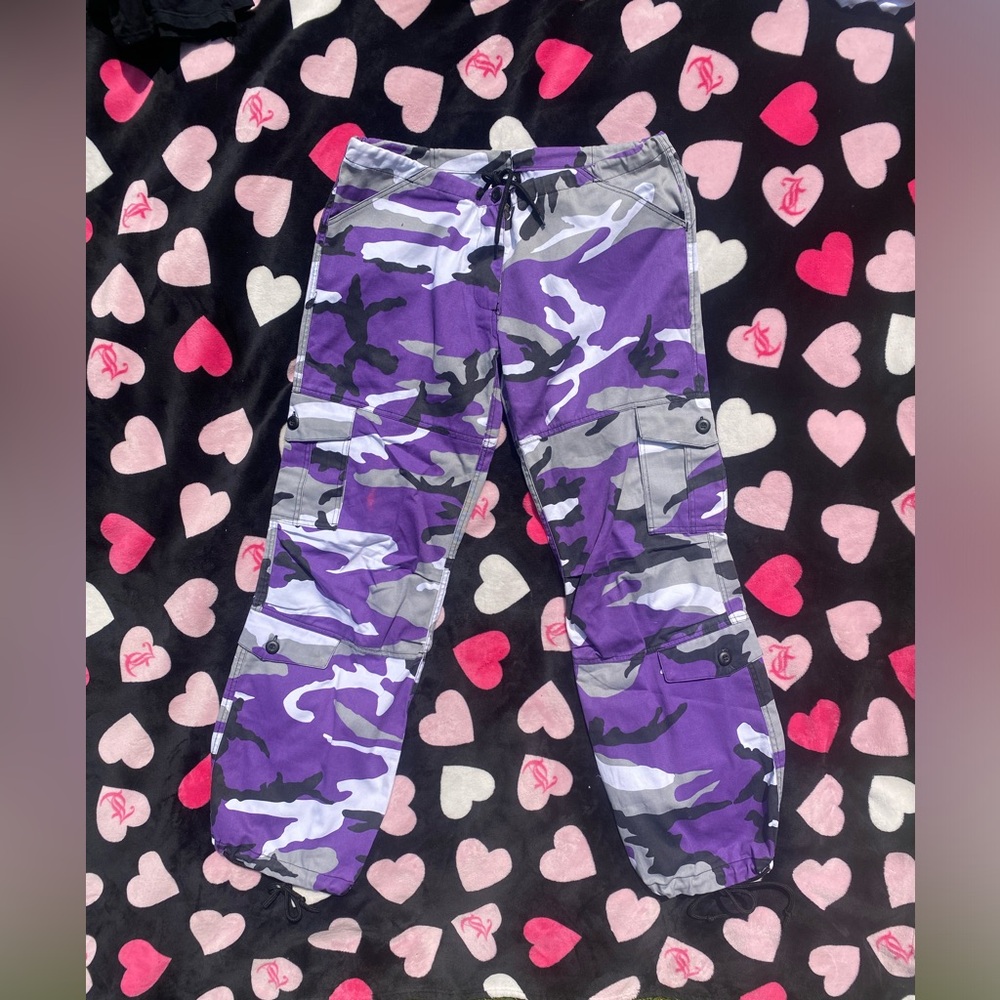 Purple Camo Pants